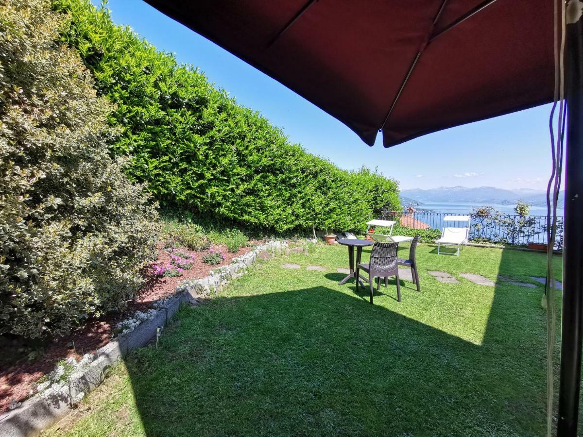 Alba sul lago Stresa Esterno foto